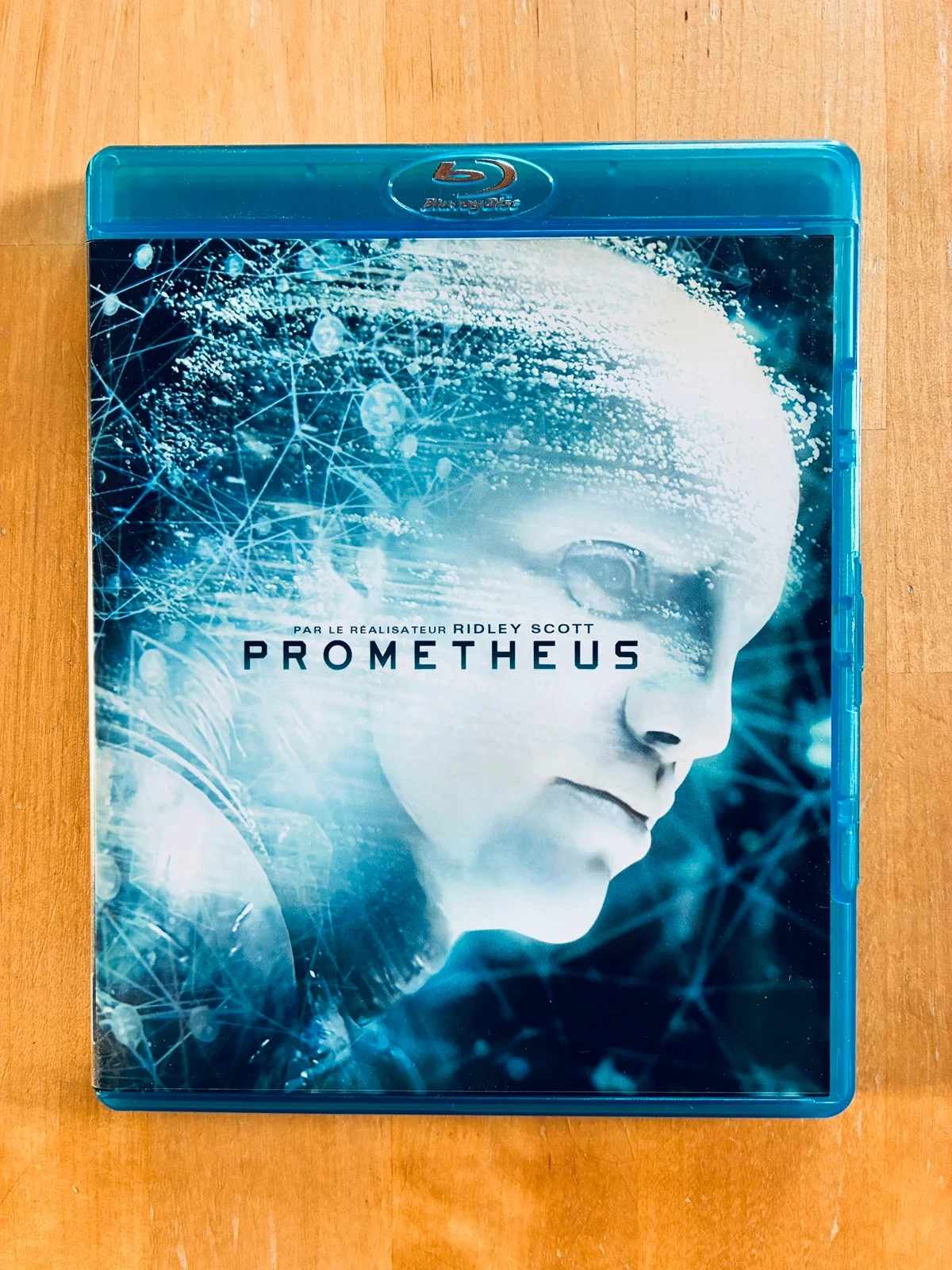 Blu-ray Prometheus de Ridley Scott.